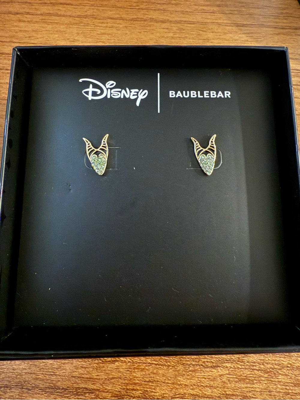 Disney Maleficent Villains Statement Earrings New
